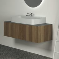 Тумба под раковину Ideal Standard CONCA 1200x505x370 1 ящик, темный орех T3933Y5
