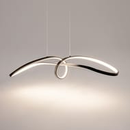 Подвесной светильник Maytoni Curve (Кэв) MOD156PL-L52B4K, 4000K, 42Вт, 120°, IP20, LED, черный
