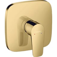 Смеситель Hansgrohe Talis E 71765990 для душа однорычажный, внешняя часть, полиров золото