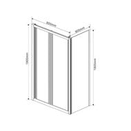 ������� ������ Vincea Garda 900�900�1900 VSR-1G9090CH �������������, ����