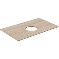 Столешница KERAMA MARAZZI PLAZA Modern 800х480х9 для тумбы, цвет бежевый PL1.SG560420R\80