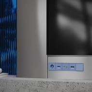 Накладка для розетки компьютерной RJ45 кат.6 Voltum S70 VLS001315, деним