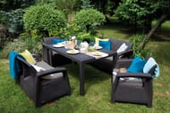 �������� ������ KETER CORFU FIESTA (128x70�79), 2 ������+2 ������+����, ������