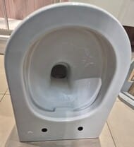 Уценка! Унитаз подвесной BelBagno Sfera-R (500x365x350) безободковый, белый BB513CH