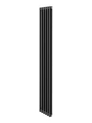 Дизайн-радиатор Royal Thermo INSIGNIA C2180 6 секций 290х1800х68, стальной, бок.подкл, черный мат