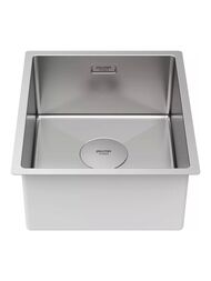 Мойка нерж. сталь NEXT 38 UNI, PM213844-BS, браш нерж.сталь, 380х440мм, Paulmark 1,2мм
