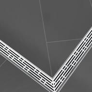 Решетка угловая для слива TECEdrainline Дизайн "basic" 900мм, нержавеющая сталь 610910 — изображение 3