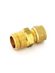 Соединитель для медной трубы, 12х1/2"Н обжим, латунь