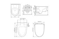 ������ ��������� AM.PM Func FlashClean 540�380 � ����������� �������-����, ����� C8F1702SC