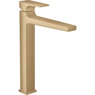 Смеситель Hansgrohe Metropol 32512140  для умывальника, с донным клапаном, 260мм, шлифов бронза