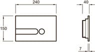 ������� ����� Jacob Delafon E4326-CP ������� ����, ����