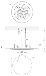 ������� ��� Gessi Inciso 57973.238+57903 ������������, d500 ��, ����� ����������