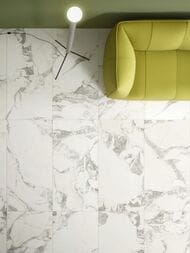 Керамогранитная плитка ColiseumGres Michelangelo Cold Nat (600х1200х9) белая, 610010002746 (кв.м.)