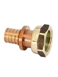 Соединитель REHAU RAUTITAN, 16х1/2"В, с накидной гайкой, бронза,  14563351001