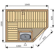 ����� HARVIA Variant �������� Formula 1945 x 1505 ��, ������� �����, S2015L