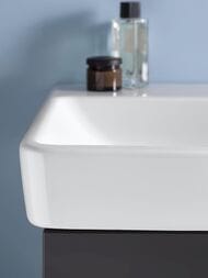 Умывальник Duravit No.1  650х460мм, с переливом, белый 23756500002