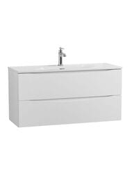 Тумба под раковину BelBagno MARINO 996x390x500 Bianco Opaco MARINO-CER-MINI-1000-2C-SO-BO-P — изображение 3