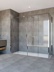 Душевой уголок Vincea Garda 1900х800х1900 профиль хром, прямоугольный VSR-1G28019CL — миниатюра 2