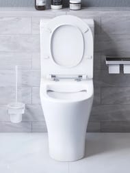 Унитаз-компакт Damixa Sirius (360х605х810) безободковый, с сиденьем микролифт DX86C8600SC