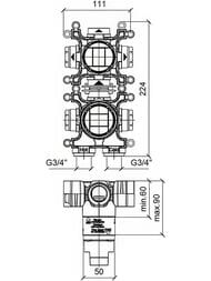 ������������ ����� Almar Modular �������������� ��������� �� 2 ����������� ������������ E186905