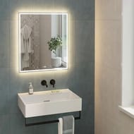 Держатель для полотенец KERAMA MARAZZI TECNOLOGICA Logica к раковинам, 670х25х103, черный мат. LO.trl.70\BLK.M