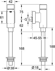 ������� ���������� Grohe Rondo 37346000 ��� ��������