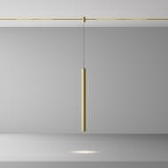 Трековый подвесной светильник Maytoni Focus LED (Фокус ЛЭД) TR156-1-5W4K-BS Flarity 4000K 5Вт 30°, IP20, латунь