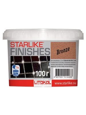 ������� ���������� ����� FINISHES BRONZE ��� ������� LITOCHROM STARLIKE 100 �
