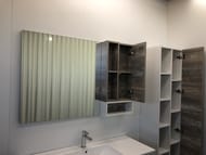 Зеркало-шкаф COMFORTY Турин-120 (11801х800х140) напольный, дуб бежевый 00004137136