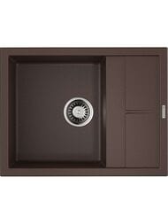 Мойка Omoikiri SUMI 65-DC (650х500х230) врезная, тетогранит, темный шоколад 4993674