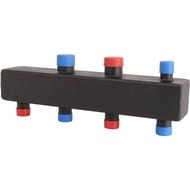 Коллектор распределительный ROMMER 2 отопительных контура 1х1.1/4", сталь
