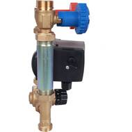 Насосная группа STOUT с термостат. смесит.клапаном 3/4" Grundfos UPSO 15-65 130, SDG-0002-002002