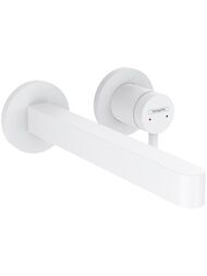 Смеситель Hansgrohe Finoris 76050700 для раковины, скрытого монтажа, излив 228, матовый белый — миниатюра 1