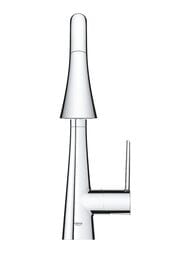 Смеситель Grohe Zedra 32294002 для кухни, выдвижной поворотный излив, хром