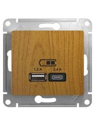 ������� Systeme Electric GLOSSA USB A+�, 5�/2,4�, 2�5�/1,2 �, ��������, ������ ��� GSL000539