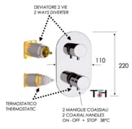 ��������� ���������������� ��� ���� Daniel Suvi Thermo ST20612D2KBCR, ����