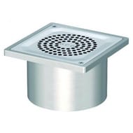 Трап АСО EG 150  DN100 150х150  вертикальный, нерж. с сифоном  97211