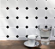 ������� ������������ Starmosaic Octagon big White/Black Matt (300�300�6) �����+������ CLA006 (��.)