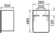 ������!���� Vitra D-Light 360�485�300 ����� ������, ����� ������� 58153