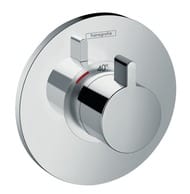 Уценка! Смеситель Hansgrohe Ecostat S Highflow 15756000 термостатический, встраиваемый, хром - уценка. — миниатюра 1