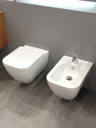 Унитаз подвесной DURAVIT HAPPY D.2 365х540х335 безободковый, крепление, WonderGliss 22220900001