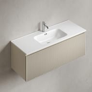 Тумба подвесная SANCOS Snob R 1.0 1195х445х406, 1 ящик, доводчик, Beige Soft ,SNR1.0120CE
