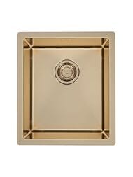Мойка ALVEUS Monarch Quadrix 20 (390х450) монтаж универсальный, нерж. сталь 1мм, PVD бронза 1103318 — миниатюра 1