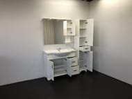 Зеркало-шкаф COMFORTY Севилья-100 (1000х820х155) подвесной, слоновая кость 00003132628