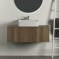 Тумба под раковину Ideal Standard CONCA (1000x505x370) 1 ящ , тем.орех, столешница с вырезом T3930Y5 — изображение 2