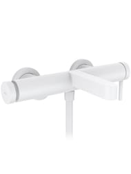 Смеситель Hansgrohe Finoris 76420700 для ванны, настенный, матовый белый — миниатюра 1