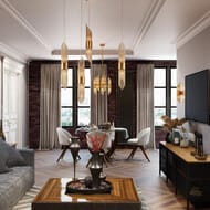 Подвесной светильник Odeon Light 4847/2, золото