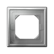 Рамка Systeme Electric ARTGALLERY 1 пост, IP44, алюминий, GAL440301