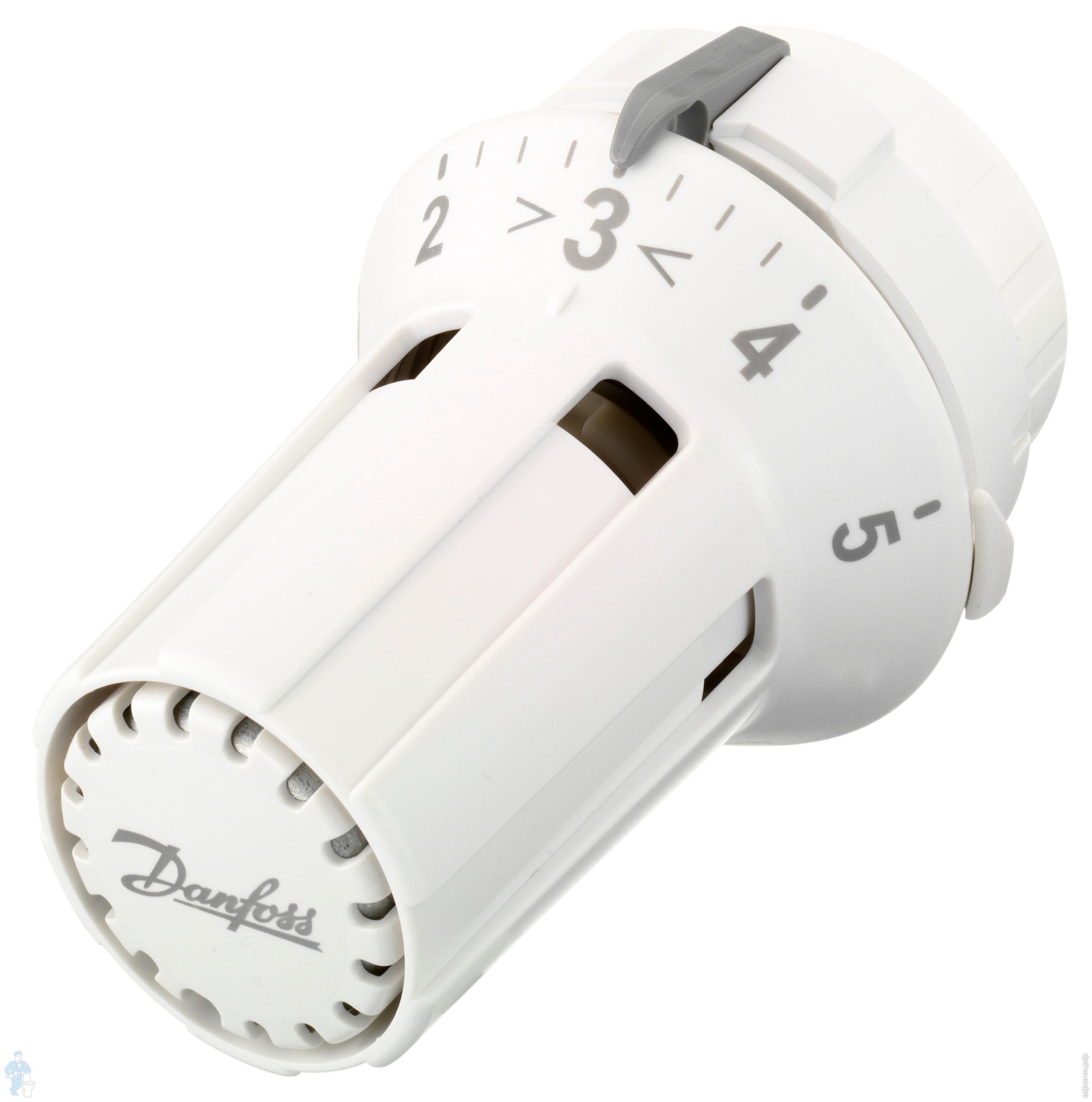 Термоголовка DANFOSS RAW 5110, 0-28*С, жидкостная, клипсовое соед ...