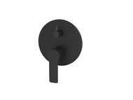 Смеситель для душа ESKO Singapore black SB 83-2 встраиваемый, однозахватный, на 2 потреб., черный